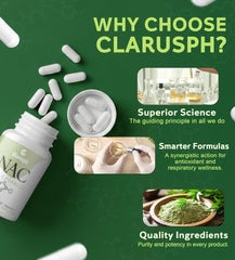 Close-up of Clarusph NAC 1200mg capsules