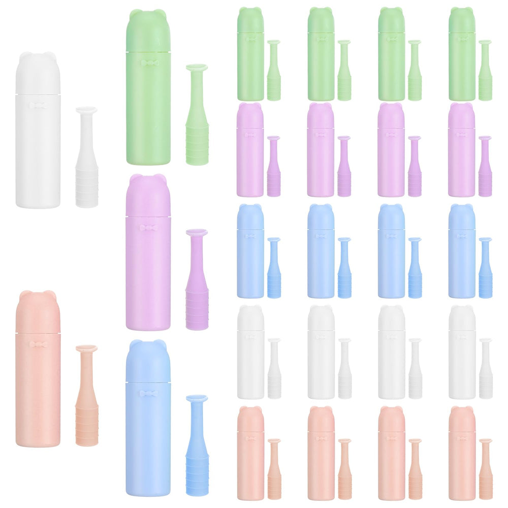 Classicseali 20-piece soft contact lens remover tools in a set with storage box, colors include white, pink, blue, orange, and green