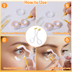 Complete kit includes remover, inserter, eye tool and eye opener