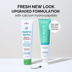 Product shot of Zion Health ClayBrite Sensitive toothpaste 4 oz