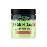 Front view of Clean BCAA Watermelon powder canister