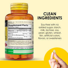 Product label emphasizing clean ingredients with no artificial colors