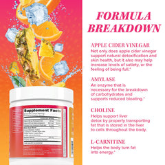 Clean label Nourish detox packaging