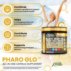 Organic sea moss and bladderwrack for thyroid balance
