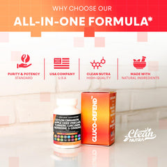 Product label with ingredients and dosage details