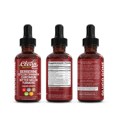 Clean Nutra Chromium Picolinate Drops bottle: easy mineral support for daily routine