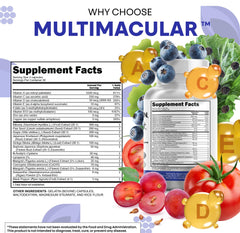 Astaxanthin, lycopene, and grape seed compounds illustration