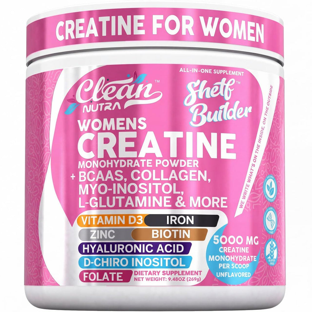 Clean Nutraceuticals front label showing product name and key benefits