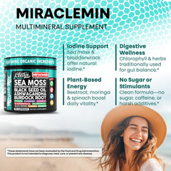Vegan sea moss gel alternative in capsule form