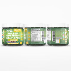 Lifestyle scene showing health-focused gummies and bottle