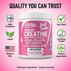 Clean Nutraceuticals GMP and third-party testing badge highlighting quality