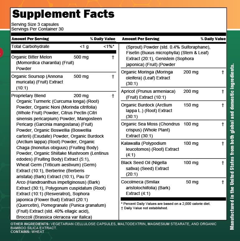 All-in-one antioxidant support bottle with capsules on display