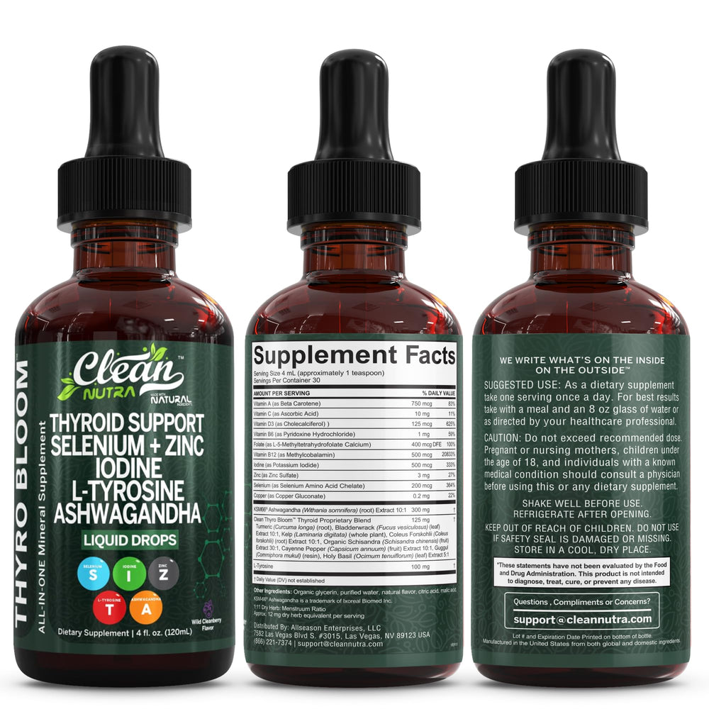 USA-made Clean Nutraceuticals facility quality assurance label