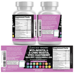 Clean Nutraceuticals open bottle with 120 capsules showing one‑month supply