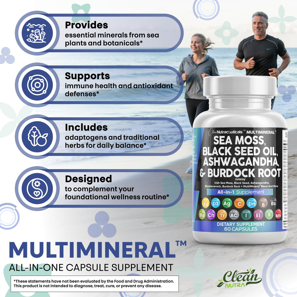 Clean Nutraceuticals Burdock root capsules for detox and skin clarity