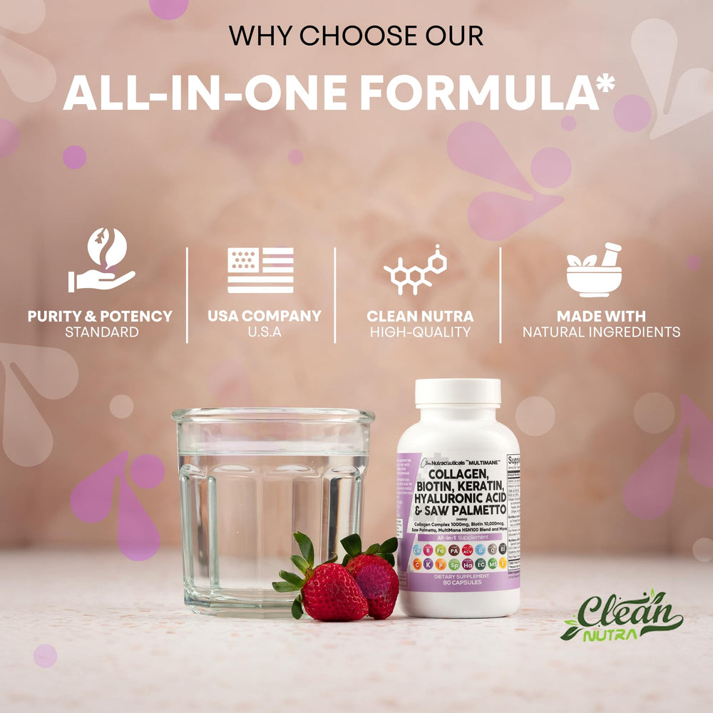 DHT blocker ingredients visual in hair growth formula