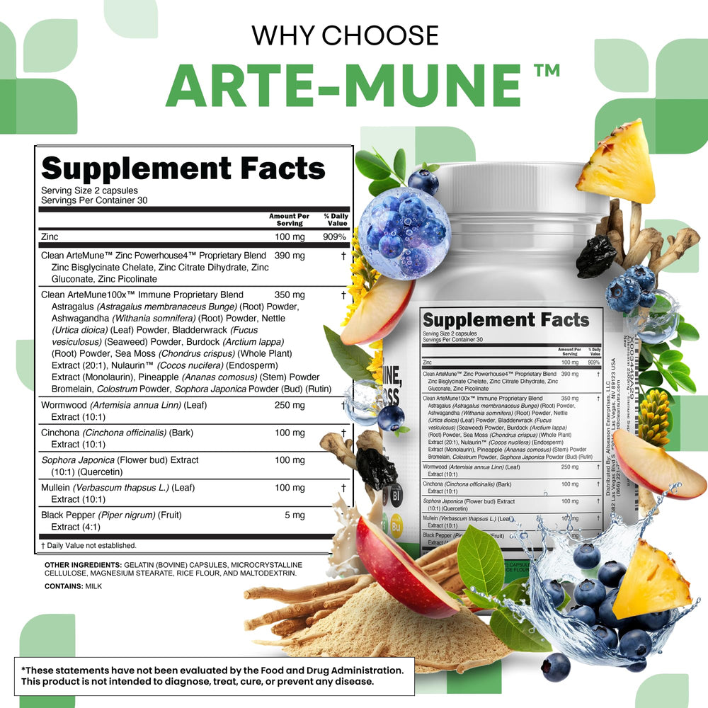 Zinc blend (citrate, gluconate, picolinate, glycinate) capsules