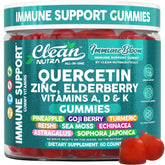 Hero image: Clean Quercetin Elderberry Immunity Gummies bottle