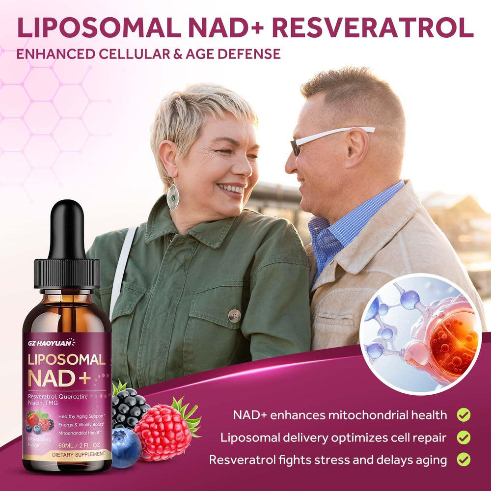 Clean vegan NAD supplement label