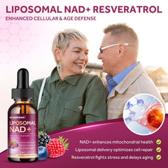 Clean vegan NAD supplement label