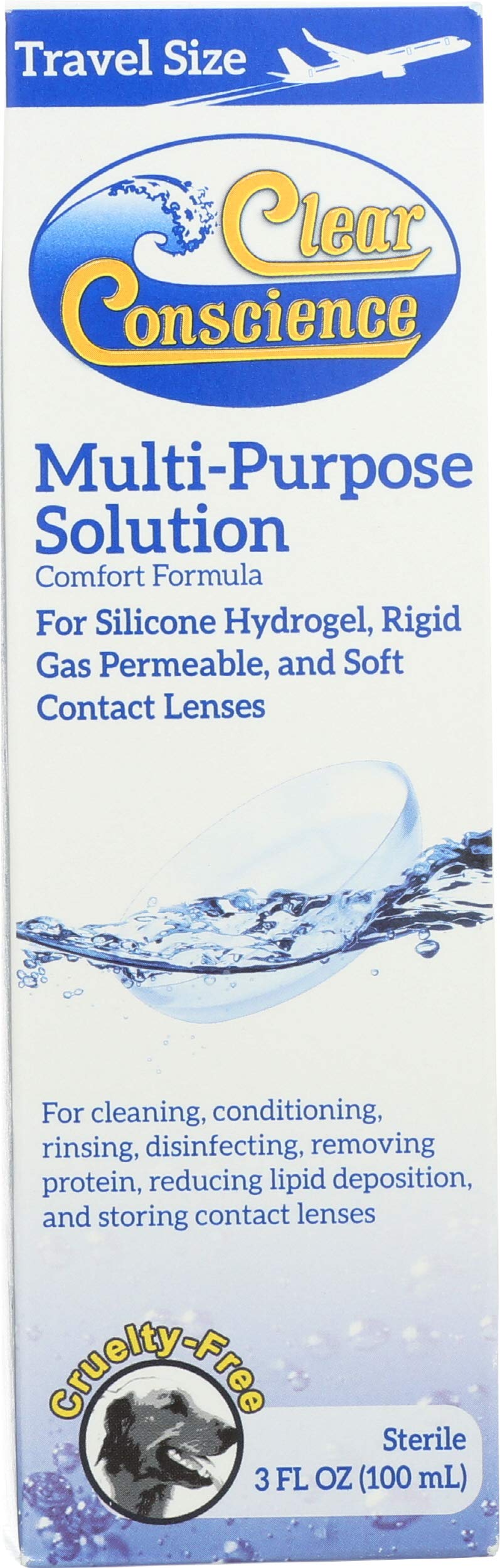 Clear Conscience travel-size bottle, 3 oz
