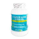 Front view of Clear Lung Proprietary Herbal Detox Blend Formula bottle - 200 capsules