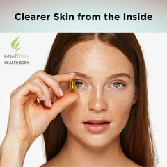 Clear Skin Acne Vitamins Capsules packaging box