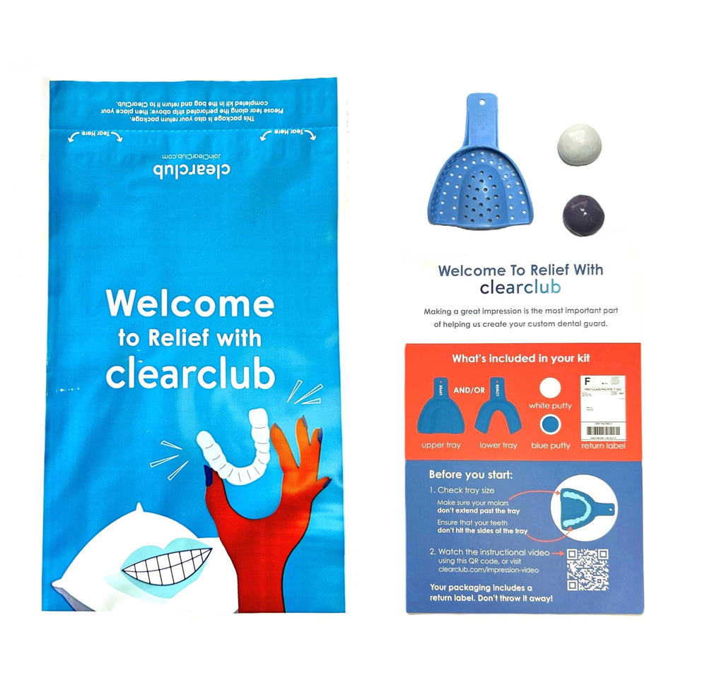 Made in USA BPA-free materials for ClearClub night guard