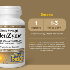 ClenZyme ingredients and yeast balance formulation
