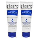 Front view of Cleure Original No Fluoride Toothpaste 4oz tube