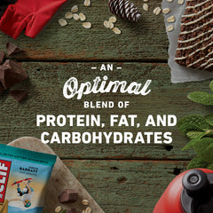 CLIF Bar Cool Mint Chocolate dense chewy texture ideal for hiking fuel.