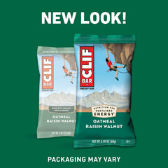 CLIF Bar Oatmeal Raisin Walnut nutrition panel view