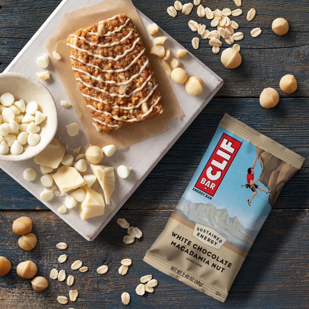 CLIF Bar On-the-go snack backpack image evokes quick fueling during busy days.