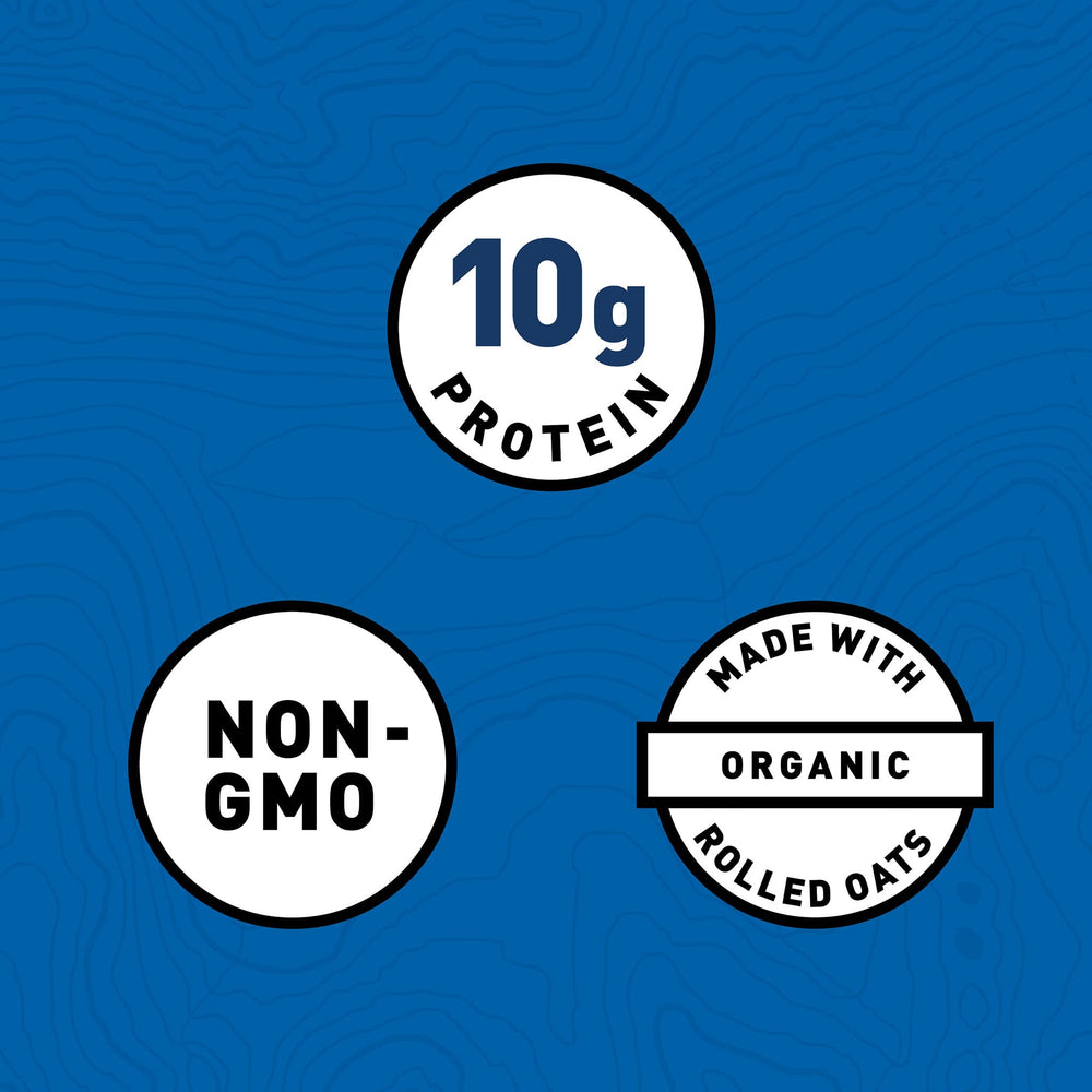 CLIF Bar organic oats ingredients scene emphasizes wholesome plant-based fuel.