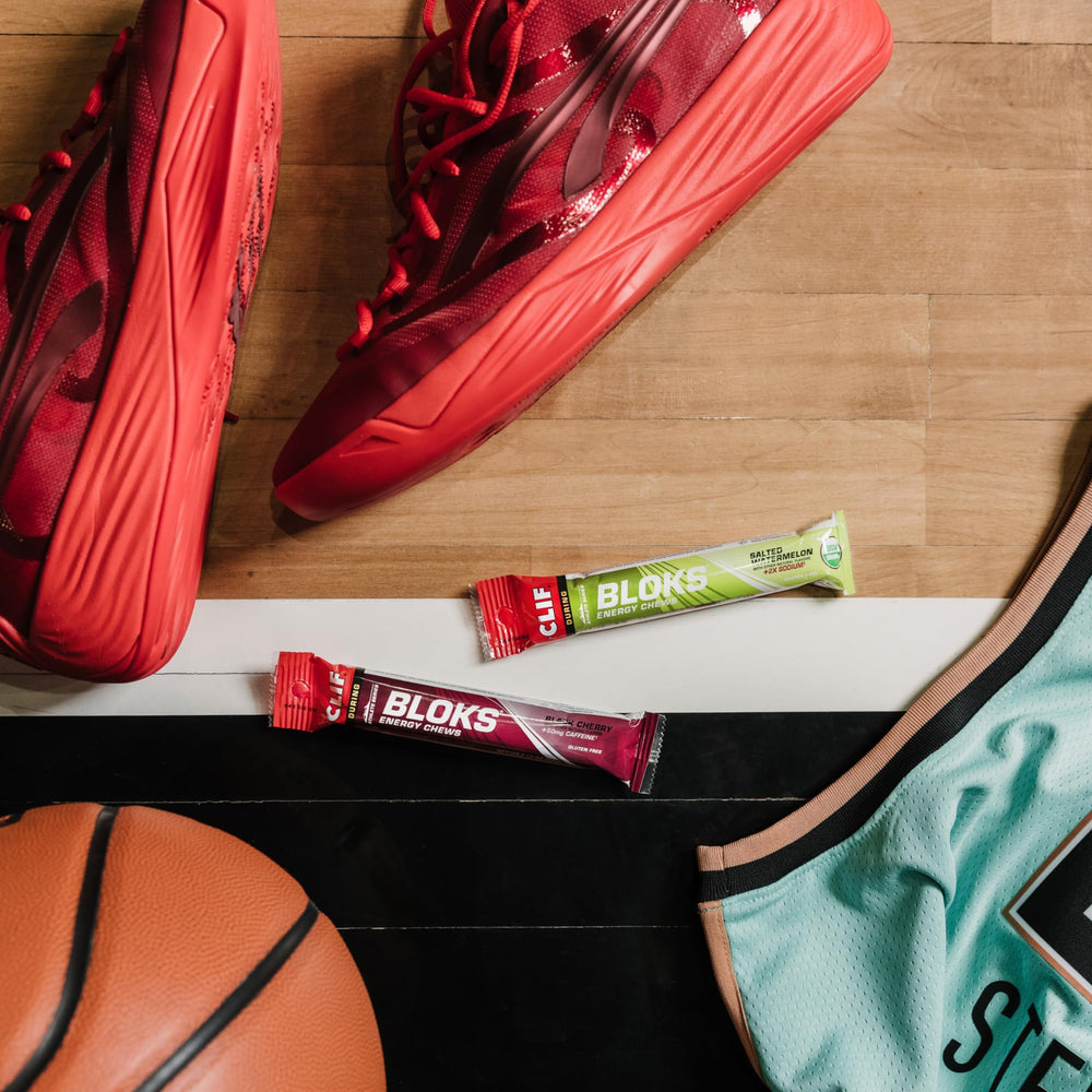 2.12 oz CLIF BLOKS box with 18 chews