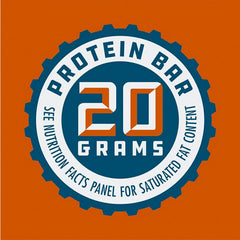 Chocolate Peanut Butter Builder's bar with rich flavor and protein boost.