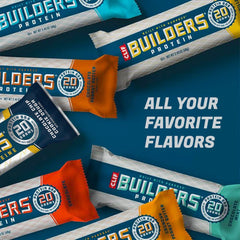 Crunchy Peanut Butter Builder's bar with satisfying crunch and protein support.