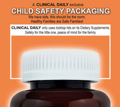 180-capsule bottle packaging of Clinical Daily Blood Circulation Supplement