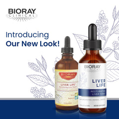 BIORAY Clinical Liver Life drops being added to water or juice