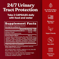Clinical-strength ingredients label close-up