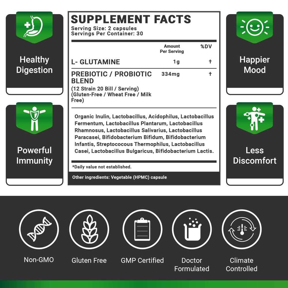12 clinically studied probiotic strains