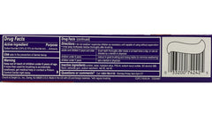 Close Up Cinnamon Red Gel toothpaste on white background