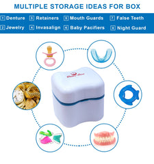 Close-up of firm-bristle denture brush