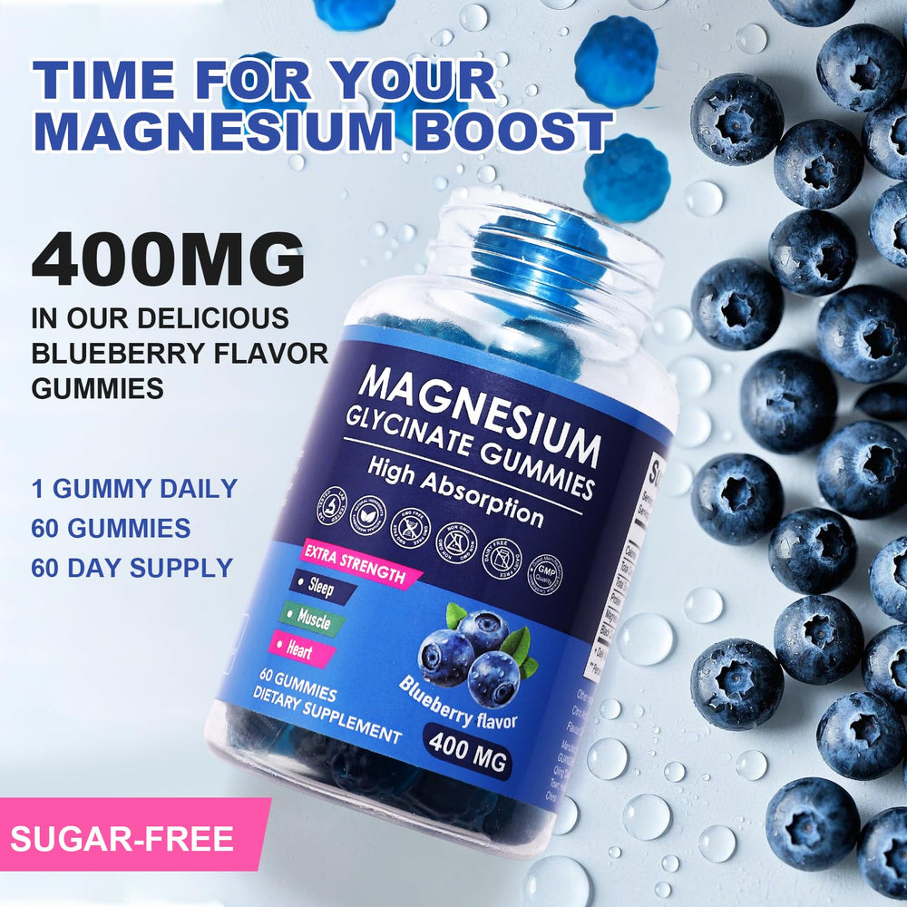 Blueberry gummy close-up highlighting flavor