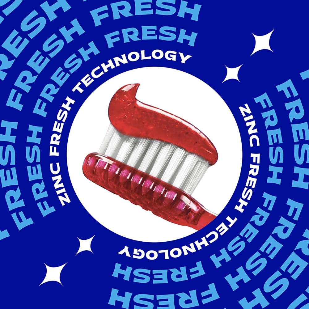 Illustration of up to 18 hours of fresh breath