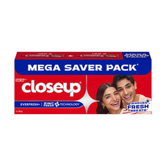 Packshot showing Closeup Red Gel Toothpaste with Zinc Fresh Technology