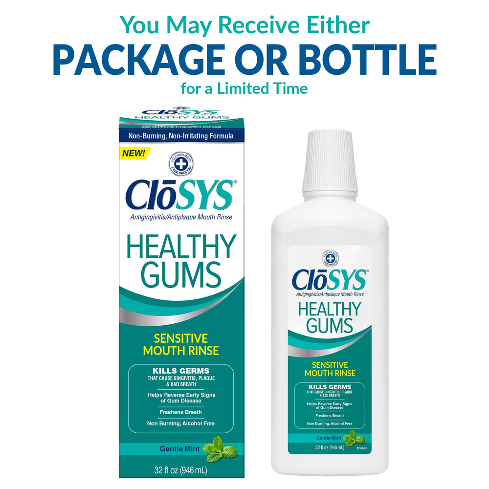 Alcohol-free gum care mouthwash