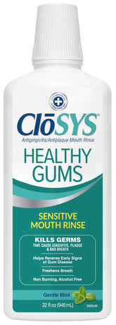 CloSYS Healthy Gums Mouthwash 32 oz bottle