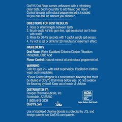 Front packaging for CloSYS Ultra Sensitive Mouthwash 48-pack