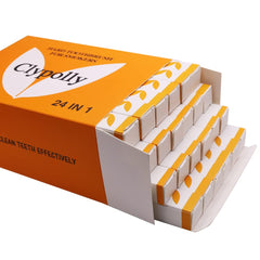 Pack of 24 Clypolly toothbrushes